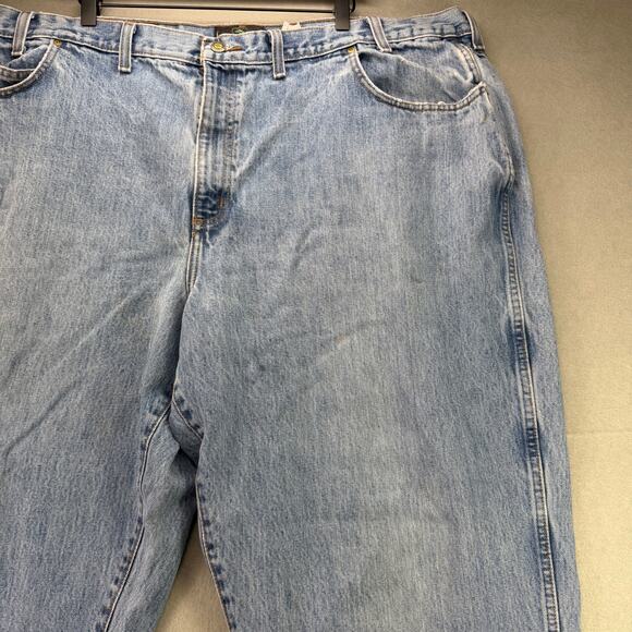 RedHead Loose Fit Stonewash Blue Jeans Men’s Size 48x30 - Picture 5 of 14